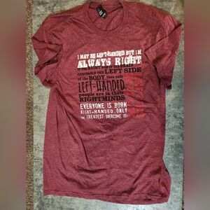 District keft habded shirt